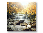 Wall painting WATERFALLS Discount 60% 30X30 cm